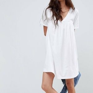 Asos Design Ultimate Cotton Smock Dress NWOT